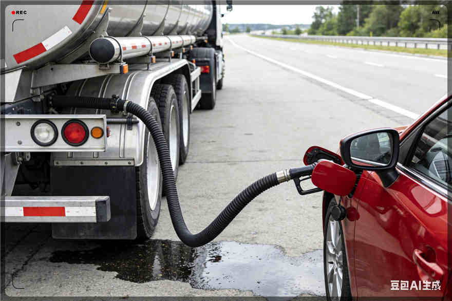 千山区汽车救援送水案例